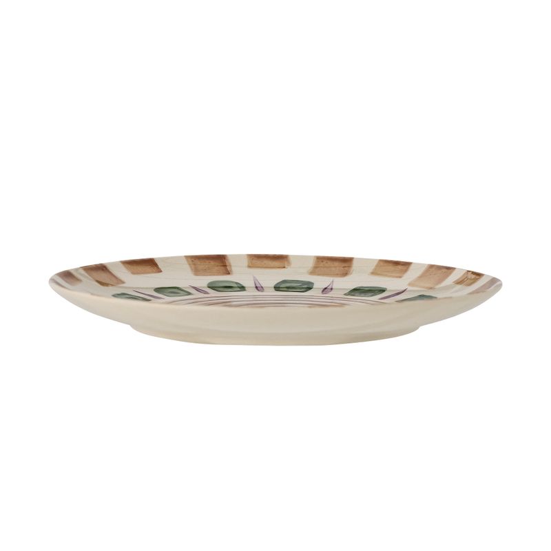 Bloomingville Shama Tallrik, Grön, Stengods - 6-pack