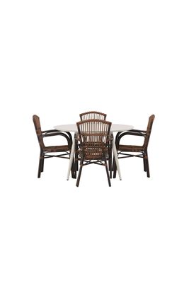 Venture Home Lina Rund Matgrupp