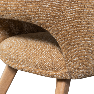 WOOOD Murat Matstol Gul med Ekben 2 st