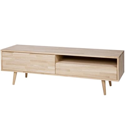 WOOOD Tygo TV-bänk 150 cm Ek med Retroben