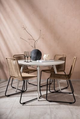 Venture Home Lina Rund Matgrupp