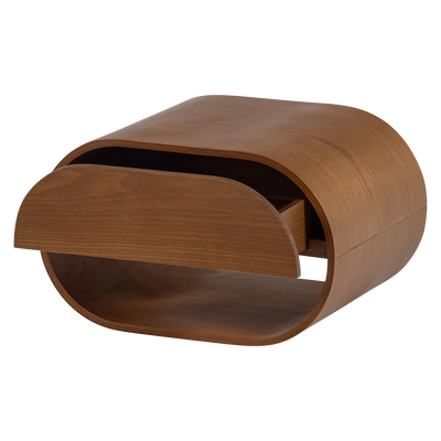 WOOOD Momo Hängande Låda/Nattduksbord Trä Brun [fsc]