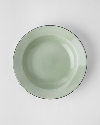 Gustavsberg NATUR Krusbärsgrön, Tallrik 23 cm, djup