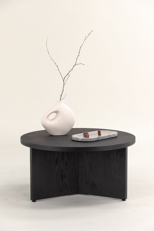 Saltö Large Soffbord i Svart MDF