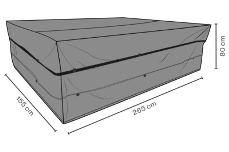 Brafab Möbelskydd Matgrupp 265x155 cm Premium