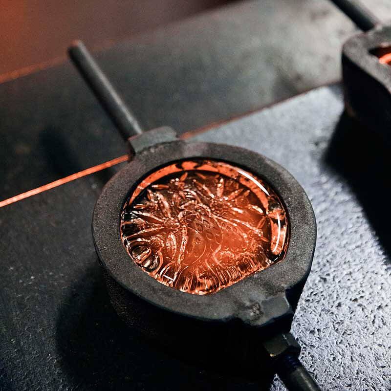 Målerås Räv - Handgjort Kristallblock