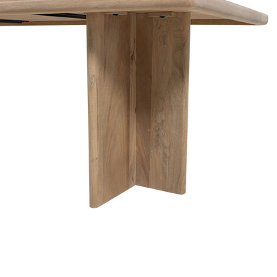 WOOOD Ato Matbord 220x90 cm Mango Trä Natur