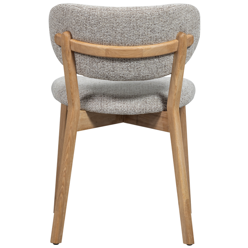 WOOOD Udar Matstol Natur med Träram 2 st