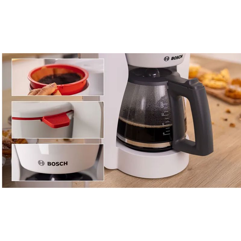 Bosch Kaffebryggare TKA2M111 Vit 1200Watt