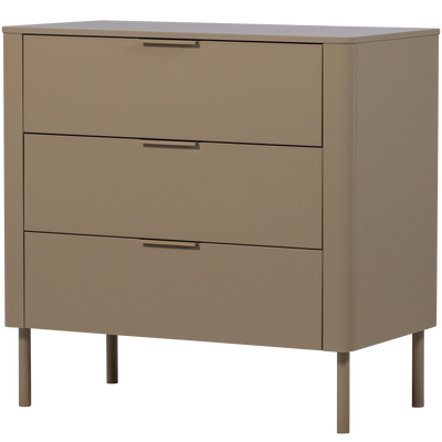 WOOOD Gunnar Byrå med Lådor i Tall Mud FSC