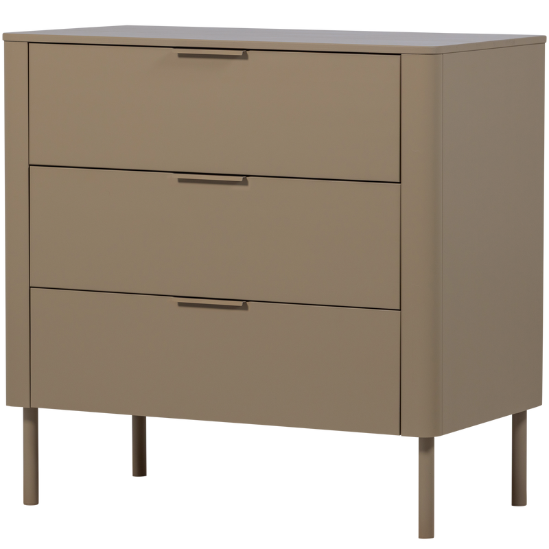 WOOOD Gunnar Byrå med Lådor i Tall Mud FSC