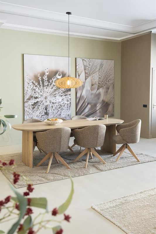 Eleonora Matbord Dex 250x100 cm - Natur