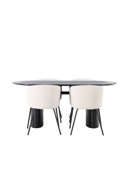 Venture Home Matgrupp Isolde med stolarna Berit