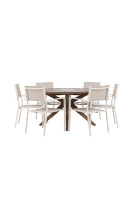 Venture Home Rosario Rund Matgrupp