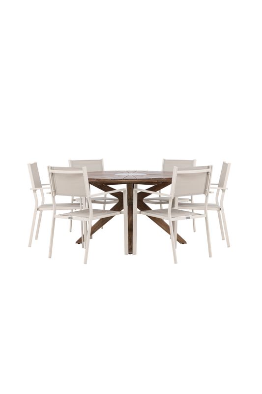 Venture Home Rosario Rund Matgrupp