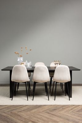 Venture Home Matgrupp Vail med stolarna Polar