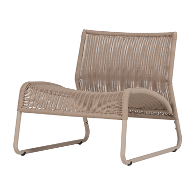 WOOOD WEST Trädgårds Loungestol - Sand