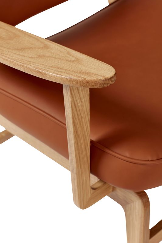 Hübsch Haze Loungestol Brun