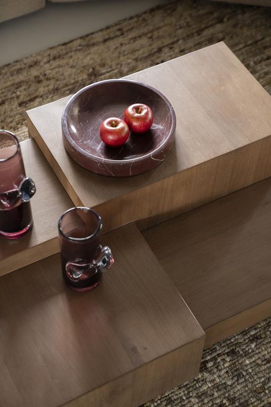 Eleonora Soffbord Quinten Rektangulär - Brun