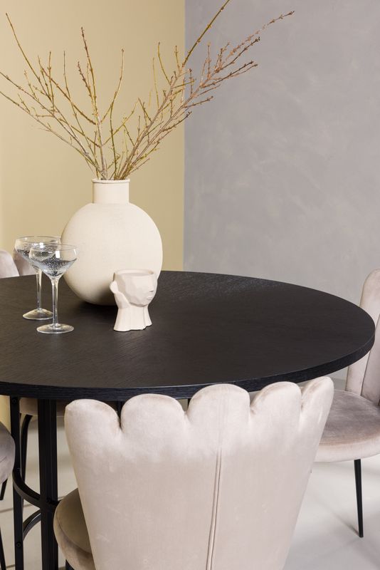 Venture Home Matgrupp Copenhagen med 4st matstolar Limhamn