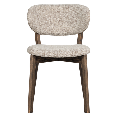 WOOOD Udar Matstol Mörkbrun med Träram 2 st