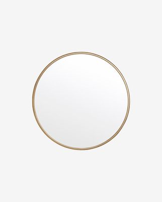 Nordal CURLEW Rund Spegel, Järn - Mässing