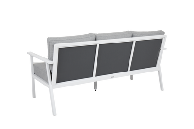 Brafab Samvaro 3-sits soffa vit/grå