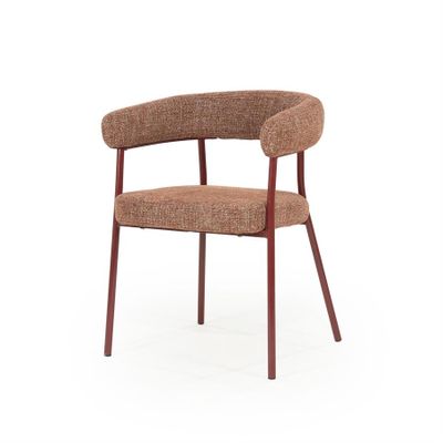 By Boo Yovi - Burgundy Röd Matstol