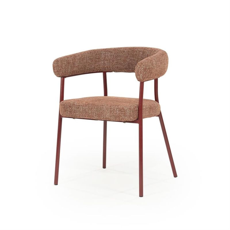 By Boo Yovi - Burgundy Röd Matstol