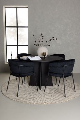 Venture Home Matgrupp Bootcut med Selma-stolar