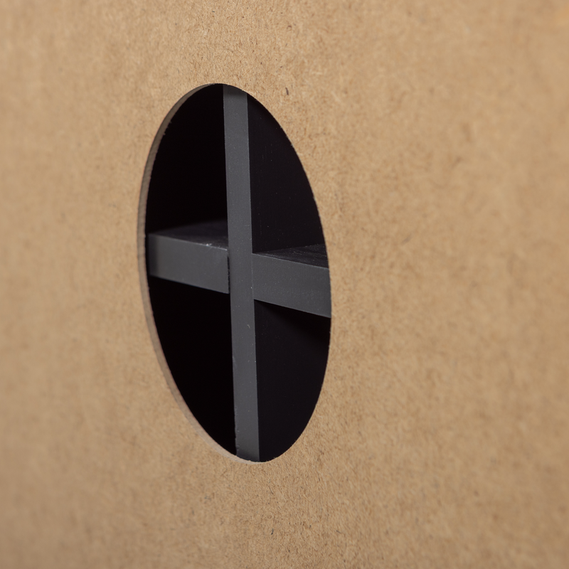 WOOOD Gunnar TV-bänk 154 cm i mattsvart furu