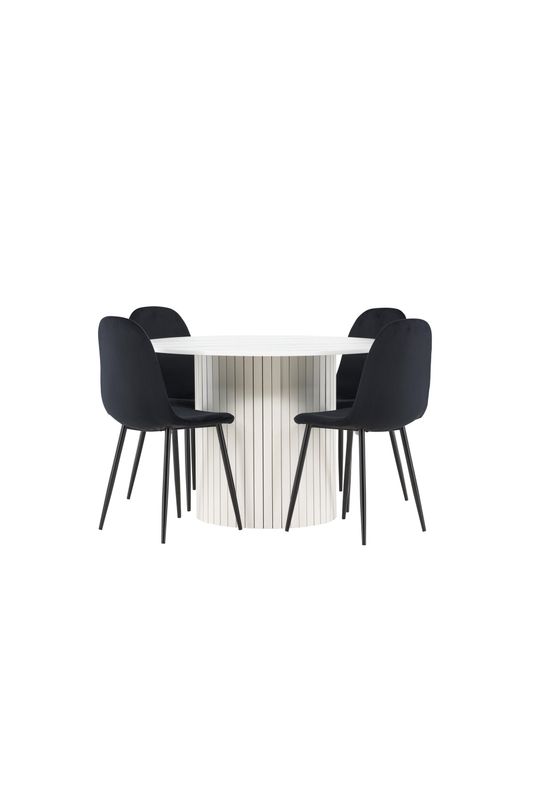 Venture Home Härön Matbord med Polar Matstol