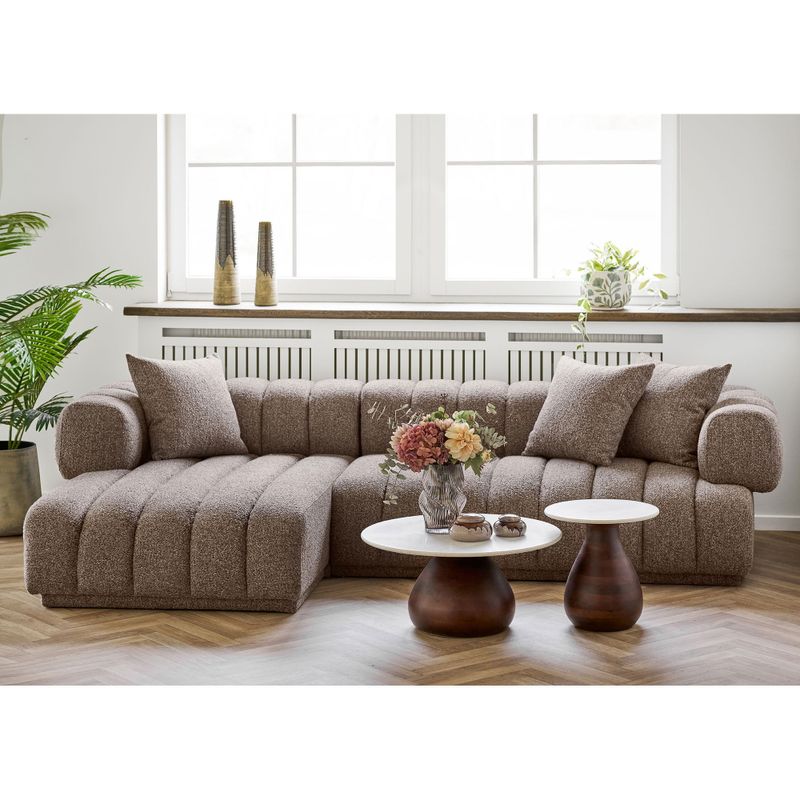 House Nordic Aurora loungesoffa Brun