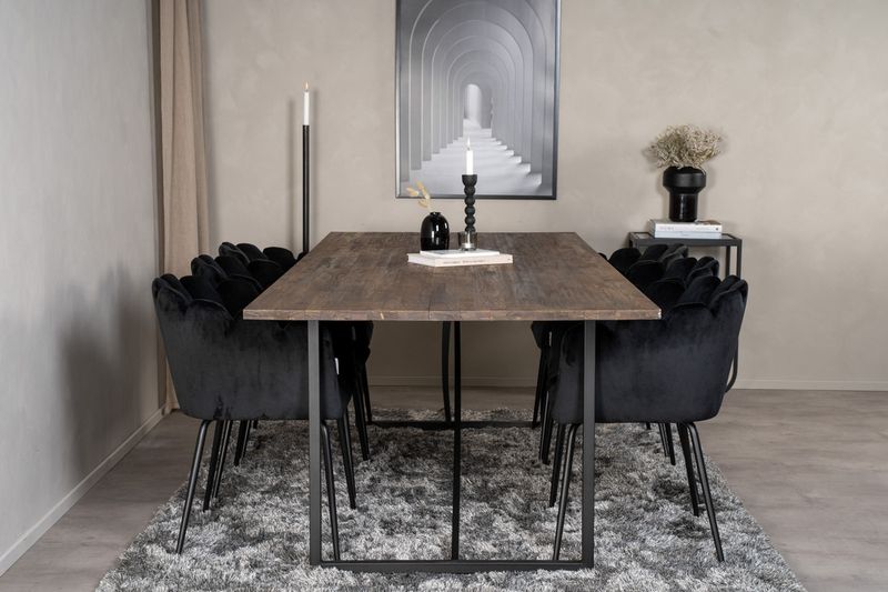 Venture Home Padang,Limhamn Rektangulär Matgrupp