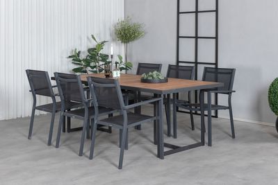 Venture Home Khung, Copacabana Matgrupp Svart Natur