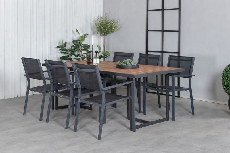 Venture Home Khung, Copacabana Matgrupp Svart Natur