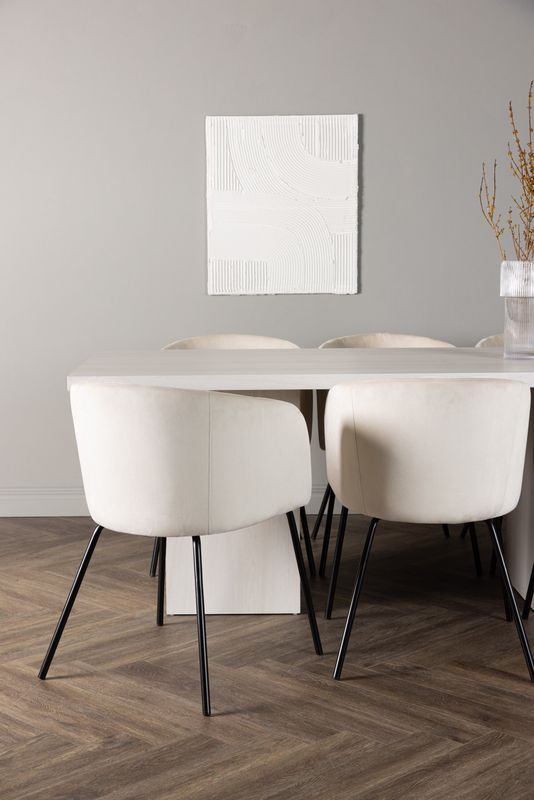 Venture Home Matgrupp Olga med Berit-stolar