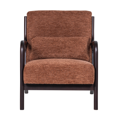 WOOOD Mark Fåtölj Chenille Brun