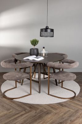 Venture Home Matgrupp Kaseidon med Stolar Morning