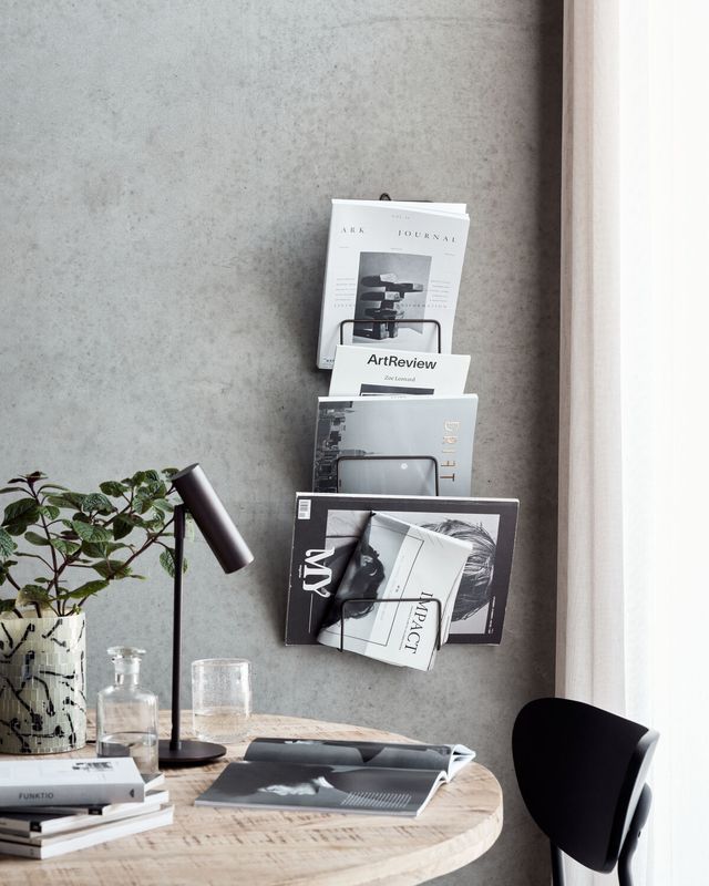 House Doctor Mag Tidningsställ Antik Brun