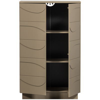 WOOOD TEO Skåp i Gren Färg Mud [FSC]