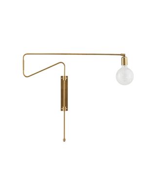 House Doctor Swing Vägglampa i Mässing