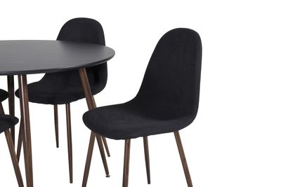 Venture Home Matgrupp Plaza med stolarna Polar