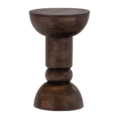 WOOOD Emel Sidobord Mörkbrun Mangoträ [FSC]