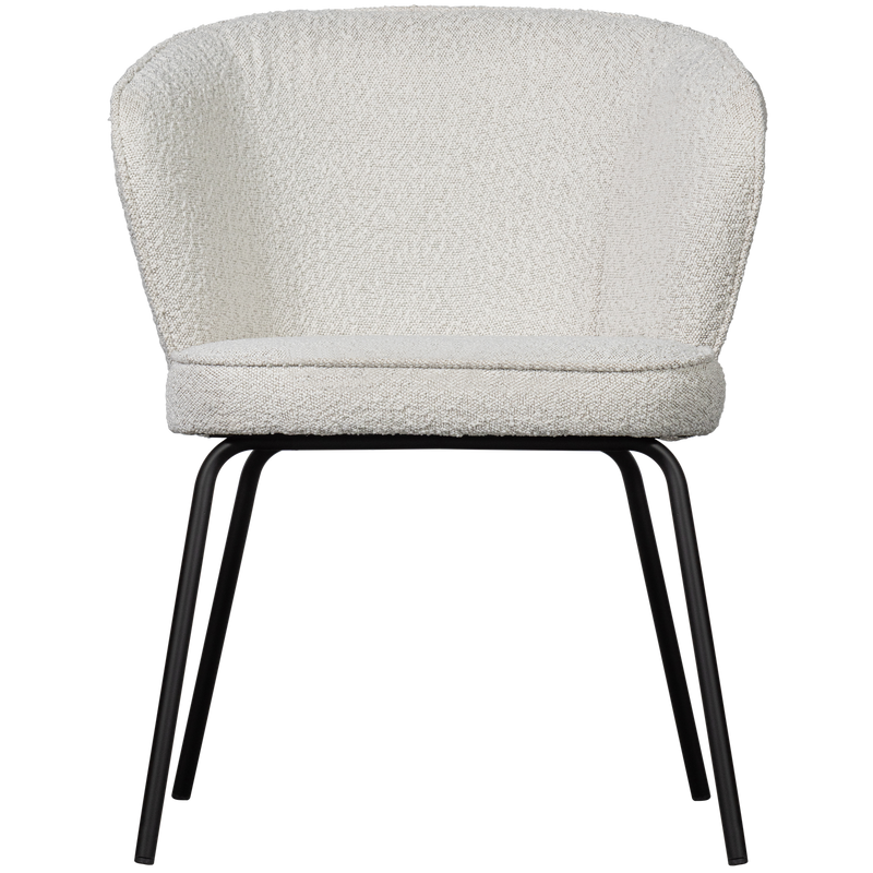 WOOOD Admit Matstol Boucle Natur 2 st