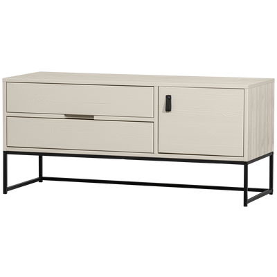 WOOOD SILAS TV-bänk 120 cm i Grenen Dust