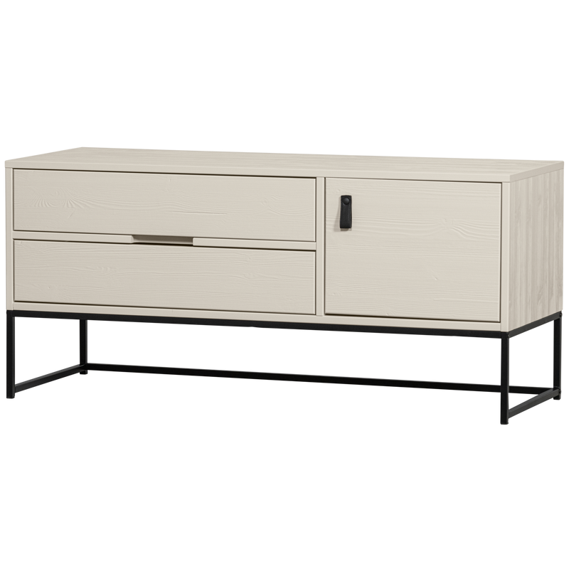 WOOOD SILAS TV-bänk 120 cm i Grenen Dust