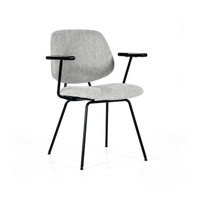 Eleonora Stol Lynn med armstöd - grå fletcher