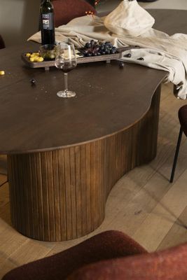 Eleonora Matbord Jordy - 300x110 cm Brun