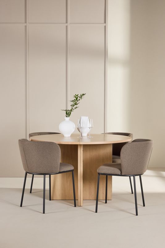 Venture Home Matbord Strada med Edina Stol